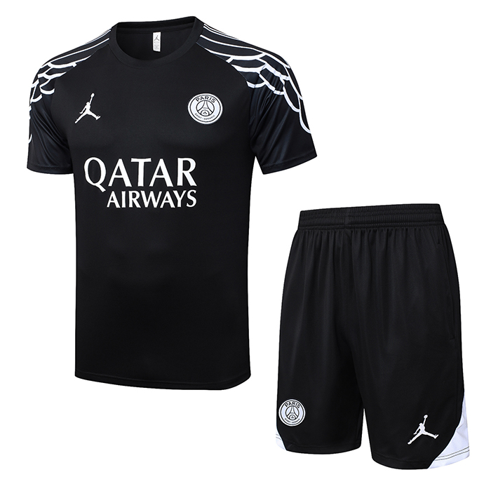 Chandal del Paris Saint-Germain Manga Corta 25-26 Negro - Pantalon Corto